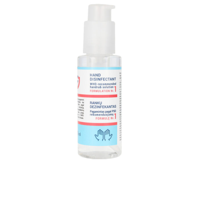 HAND DISINFECTANT handrub solution 80% alcohol 100 ml