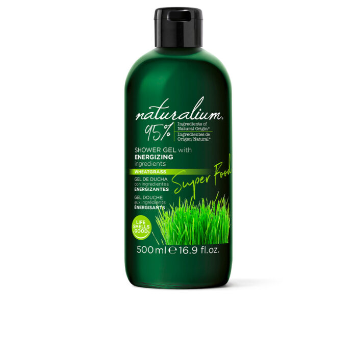 SUPER FOOD wheatgrass energizing shower gel 500 ml