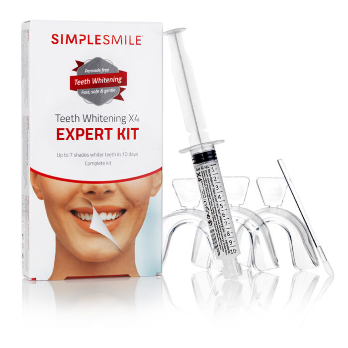 SIMPLESMILE® teeth whitening X4 expert kit 5 u