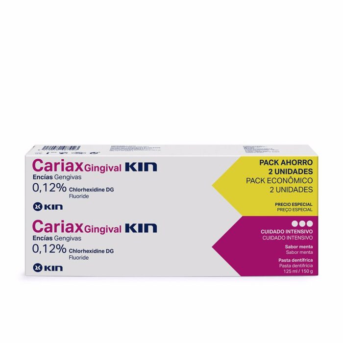 CARIAX GINGIVAL toothpaste pack 2 x 125 ml