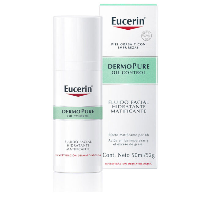 DERMOPURE oil control mattifying moisturizing facial fluid 50 ml