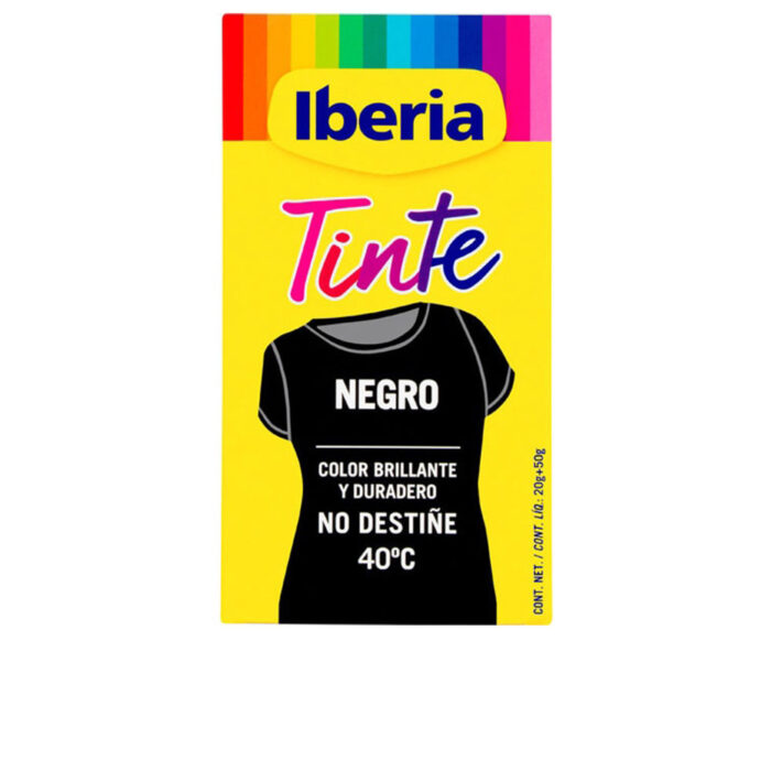 IBERIA CLOTHING DYE colorfast 40º #black 70 gr