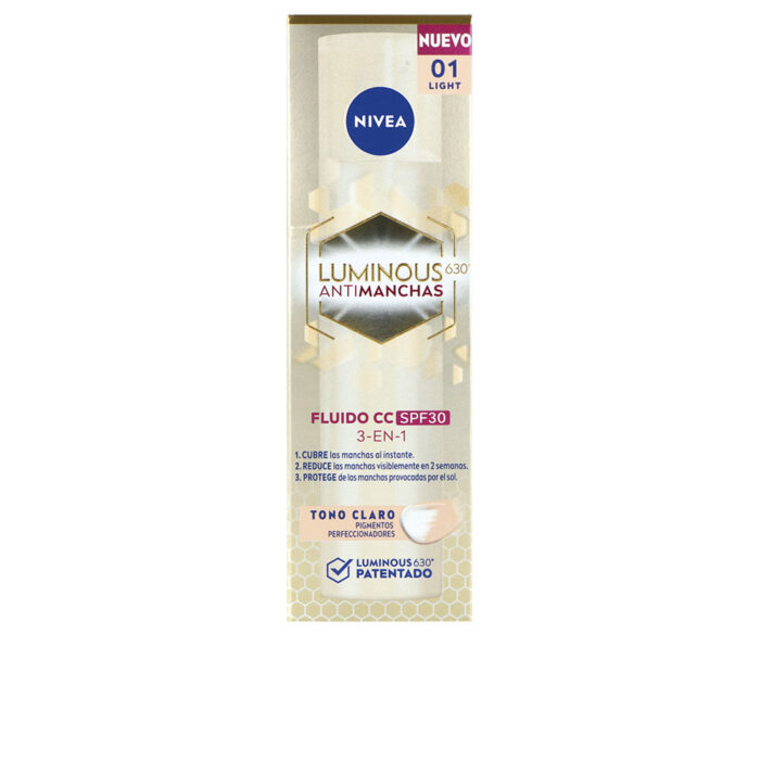 LUMINOUS 630º ANTI STAIN CC fluid SPF30 #clear 40 ml