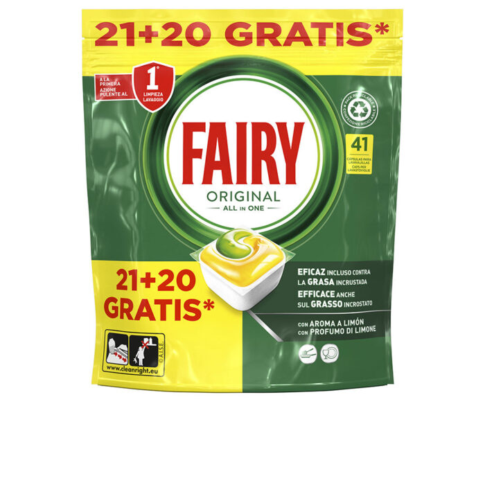 FAIRY ALL IN 1 ORIGINAL dishwasher 41 capsules