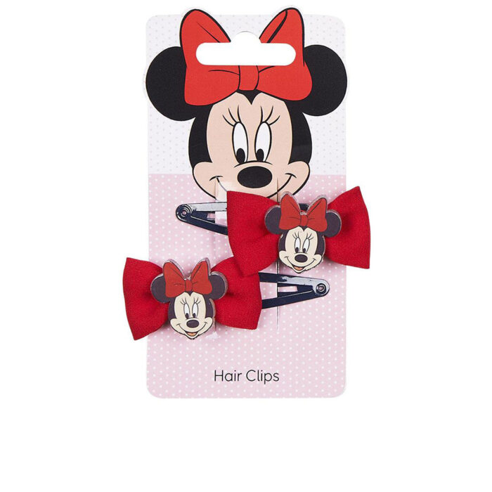 CLIPS LAZO DISNEY #minnie 7,4 x 12 x 2 cm 2 u