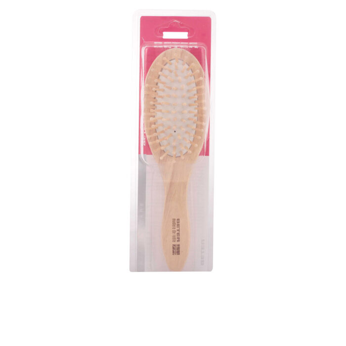 PNEUMATIC BRUSH with wooden bristles, Oak wooden handle 1 unit