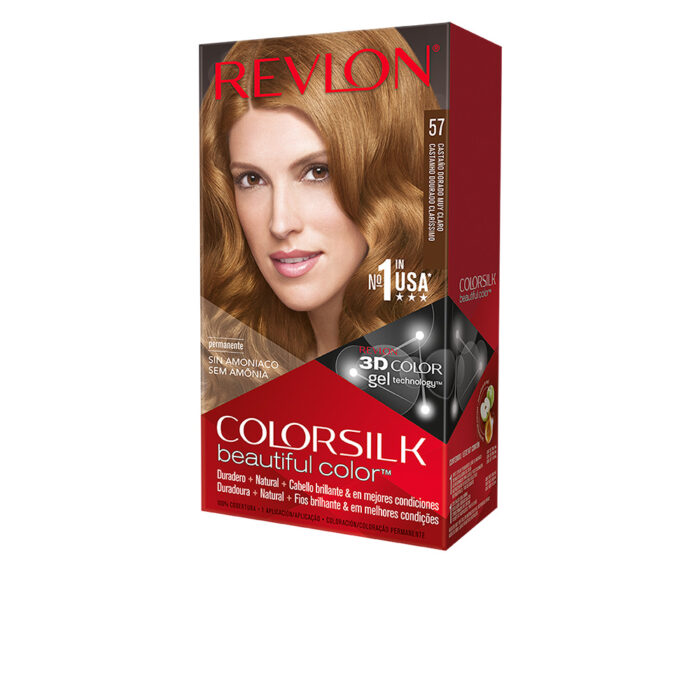 COLORSILK tinte #57-castaño dorado muy claro 1 u